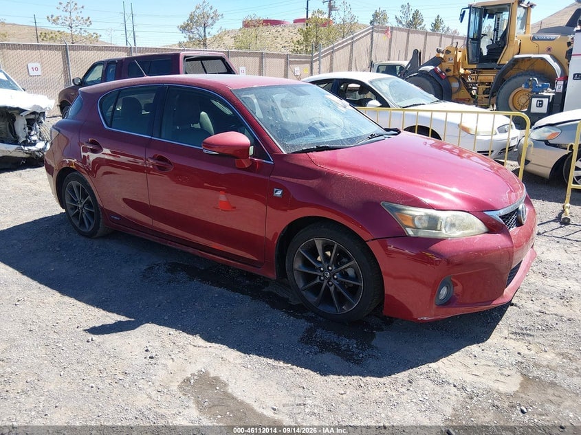 2013 LEXUS CT 200H | JTHKD5BH2D2126415 | UPCARS