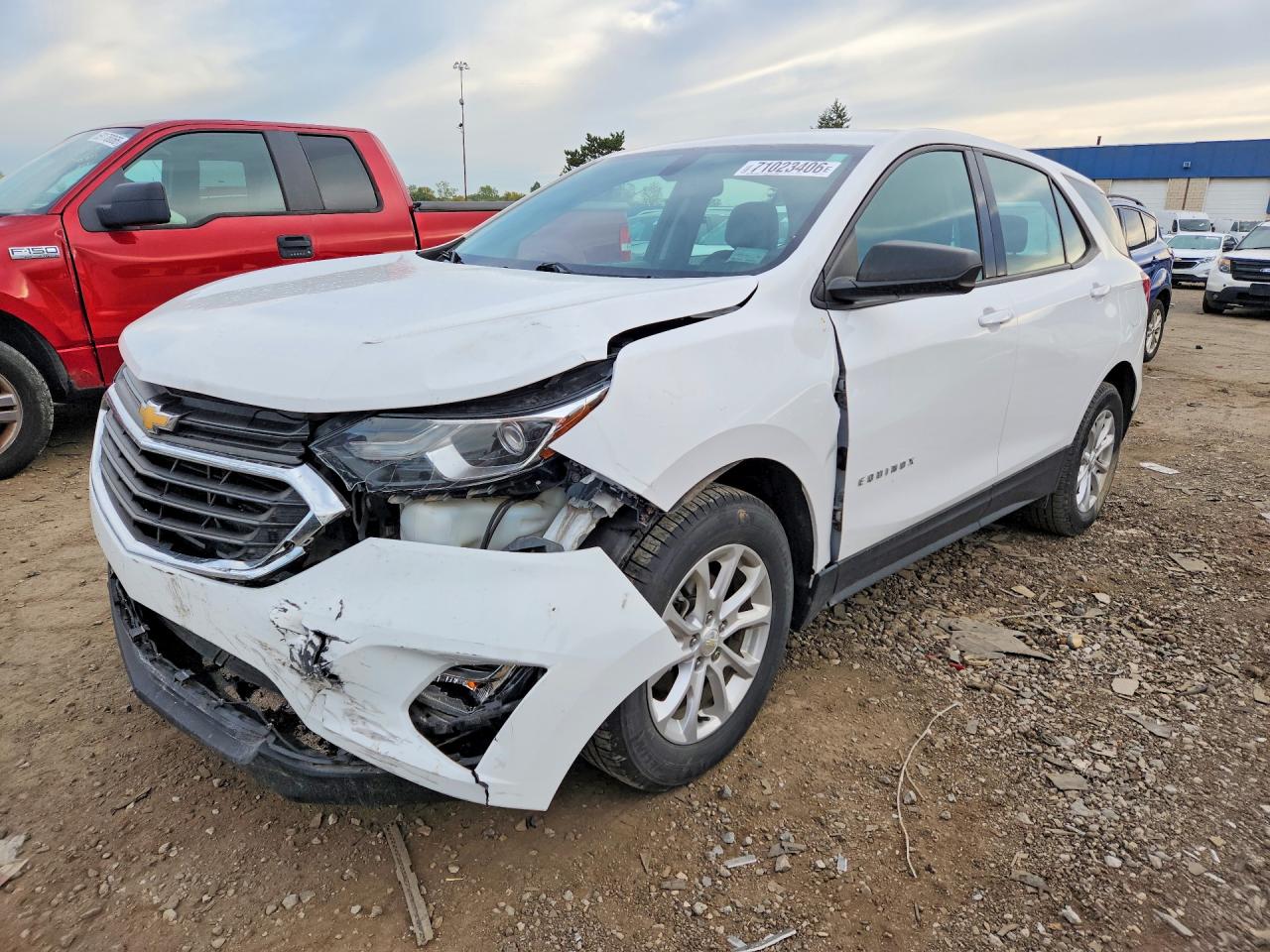 2018 CHEVROLET EQUINOX LS | 3GNAXHEV3JL103038 | UPCARS