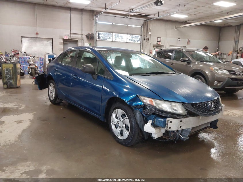 2013 HONDA CIVIC LX | 19XFB2F50DE265646 | UPCARS