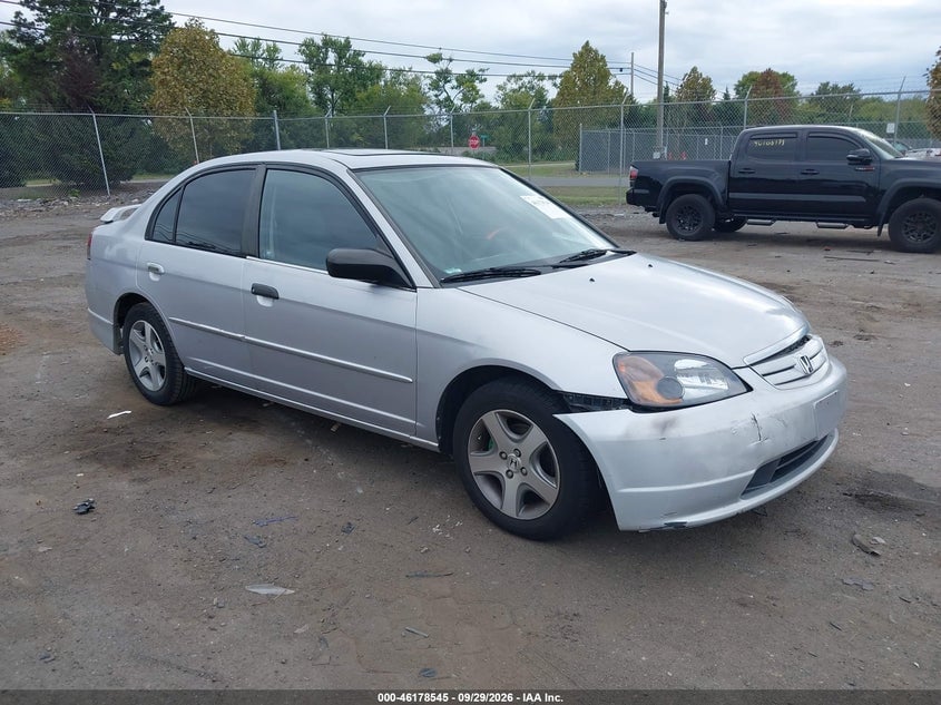 2001 HONDA CIVIC EX | 1HGES26721L042445 | UPCARS