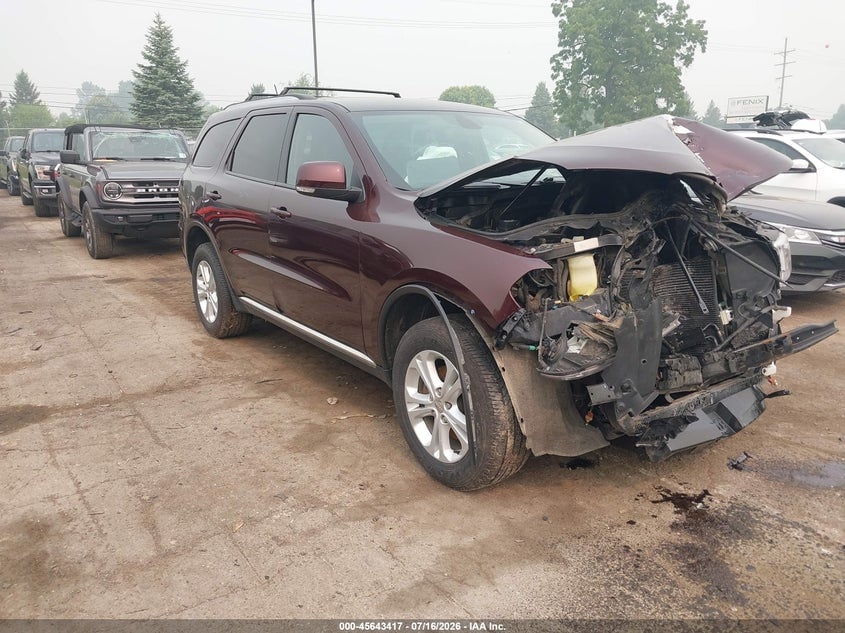 2012 DODGE DURANGO CREW | 1C4RDJDGXCC266881 | UPCARS