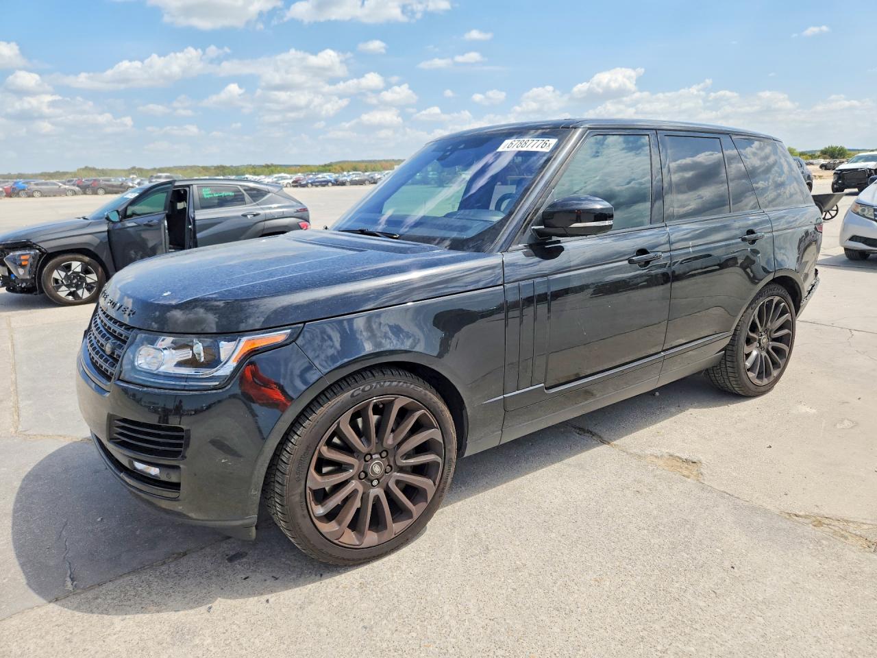 2017 LAND ROVER RANGEROVER SUPERCHARGED | SALGS2FE2HA370419 | UPCARS