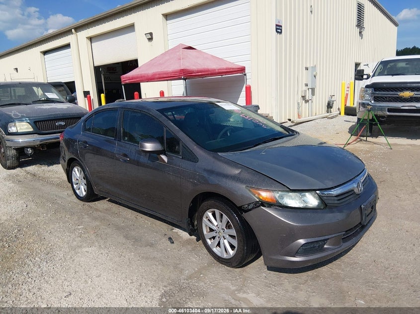 2012 HONDA CIVIC EX | 2HGFB2F86CH540189 | UPCARS