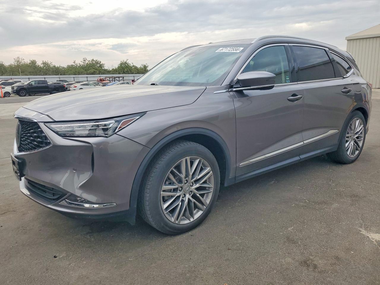 2022 ACURA MDX ADVANCE | 5J8YE1H82NL029124 | UPCARS