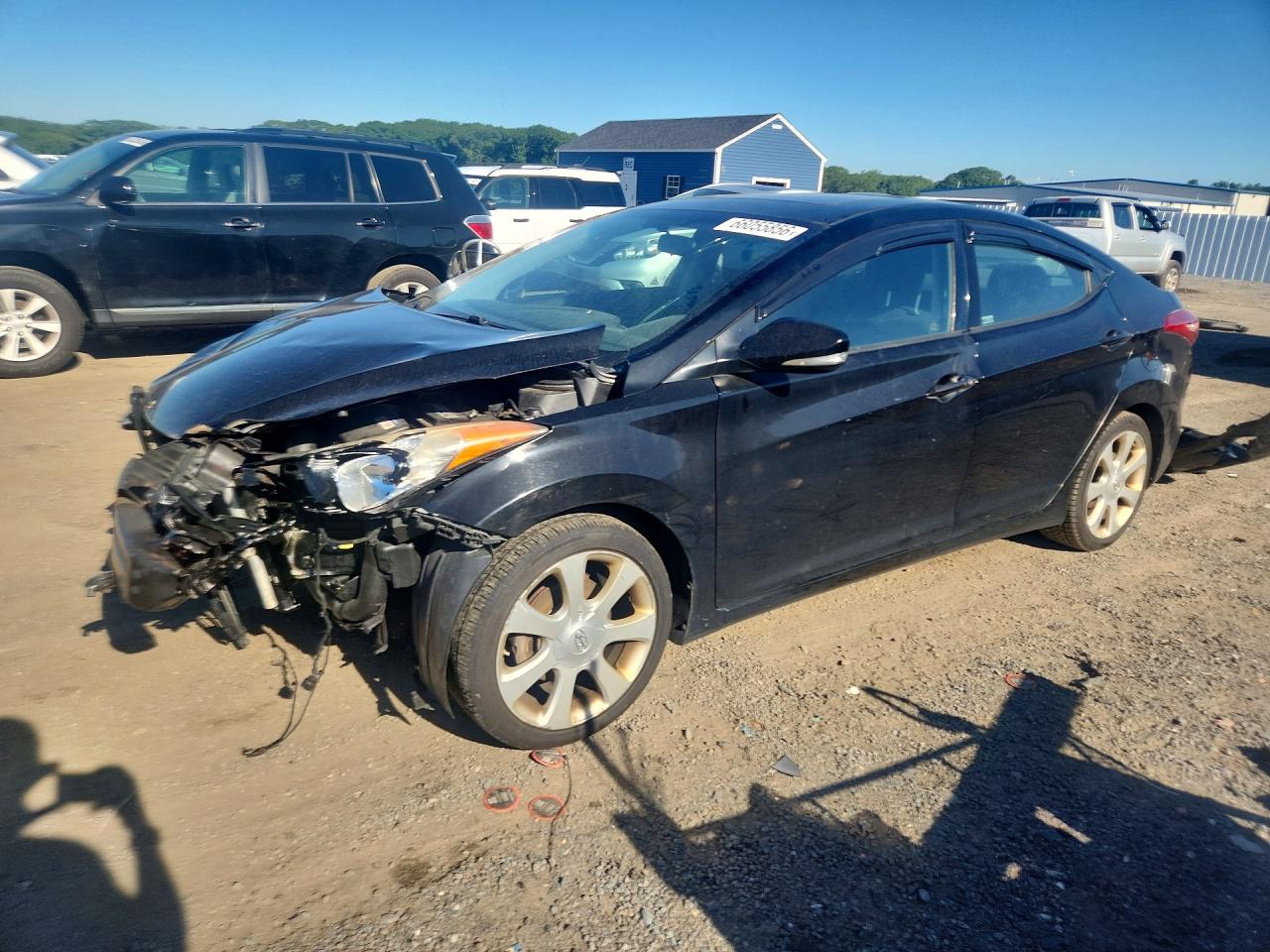 2013 HYUNDAI ELANTRA LIMITED | KMHDH4AE7DU763851 | UPCARS