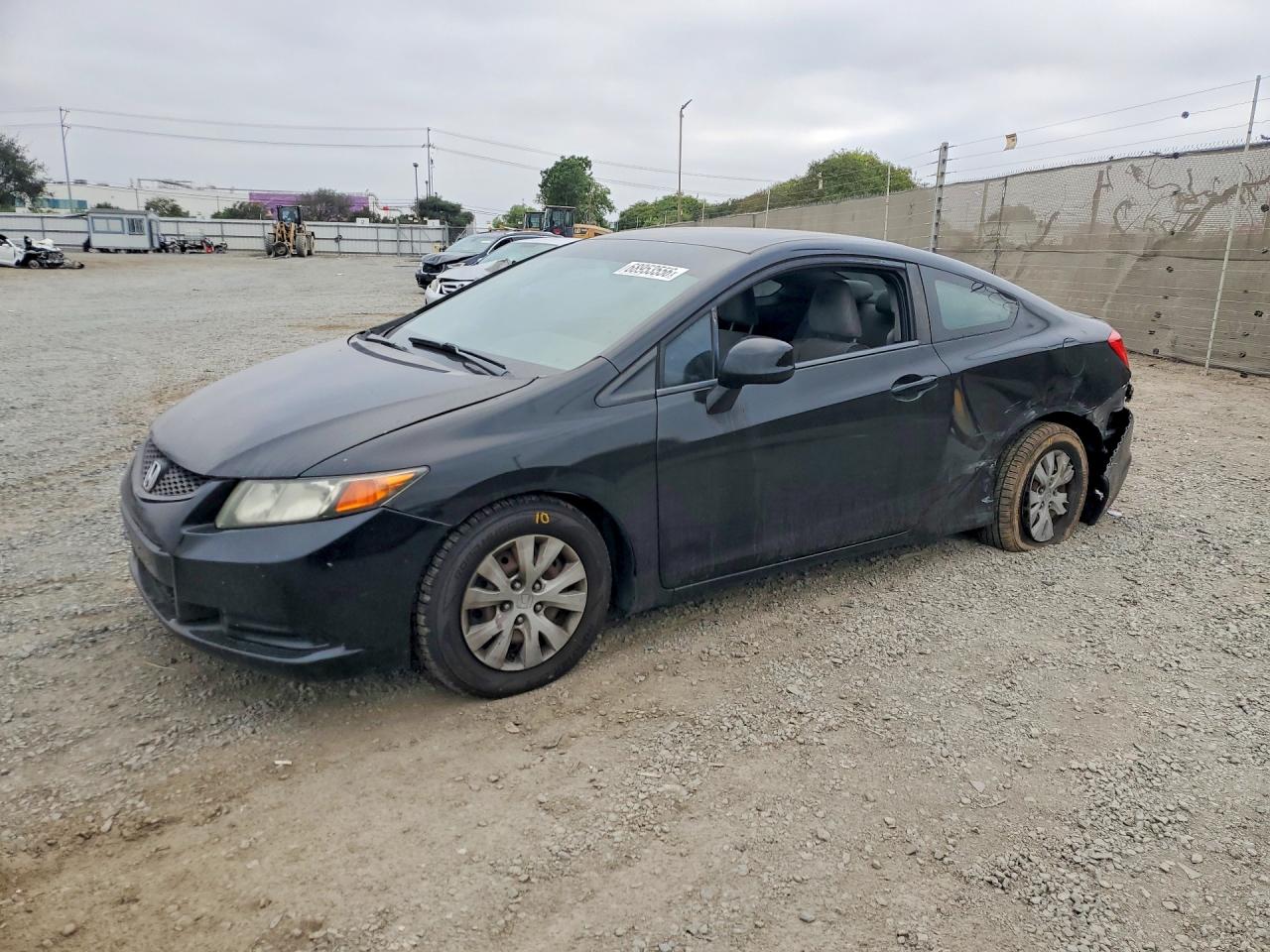 2012 HONDA CIVIC LX | 2HGFG3B54CH538816 | UPCARS