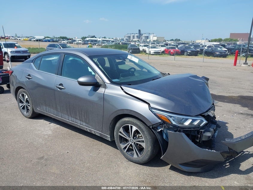 2022 NISSAN SENTRA SV XTRONIC CVT | 3N1AB8CV4NY263919 | UPCARS