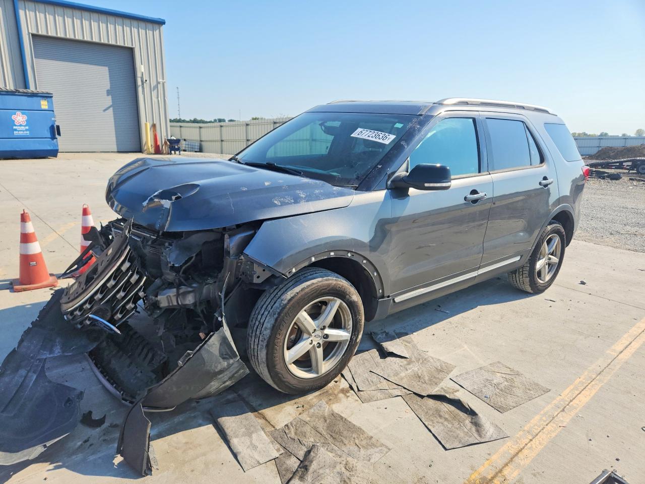 2017 FORD EXPLORER XLT | 1FM5K8D84HGD65729 | UPCARS