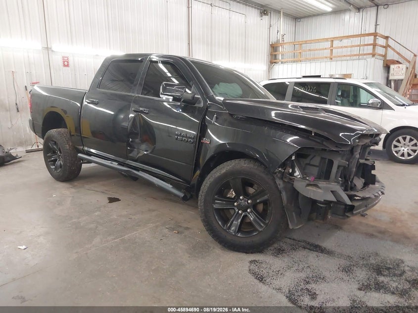 2017 RAM 1500 NIGHT  4X4 5'7 BOX | 1C6RR7MT2HS758259 | UPCARS