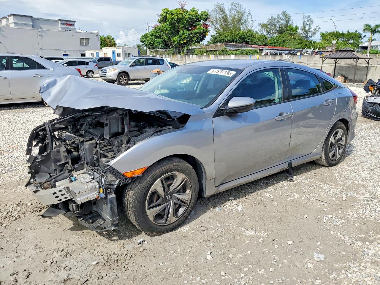 2021 HONDA CIVIC LX | 2HGFC2F63MH556203 | UPCARS