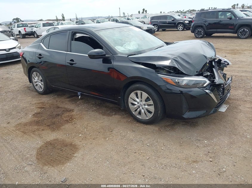 2025 NISSAN SENTRA S | 3N1AB8BVXSY252632 | UPCARS