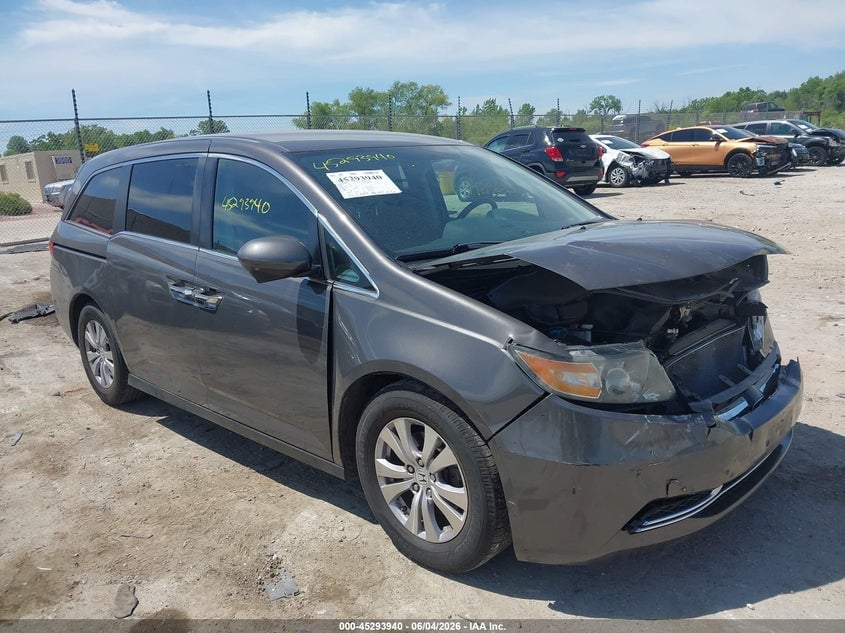 2016 HONDA ODYSSEY SE | 5FNRL5H33GB090136 | UPCARS