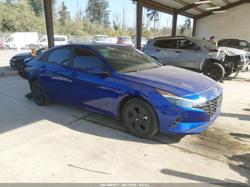2023 HYUNDAI ELANTRA HYBRID BLUE | KMHLM4AJ7PU070982 | UPCARS
