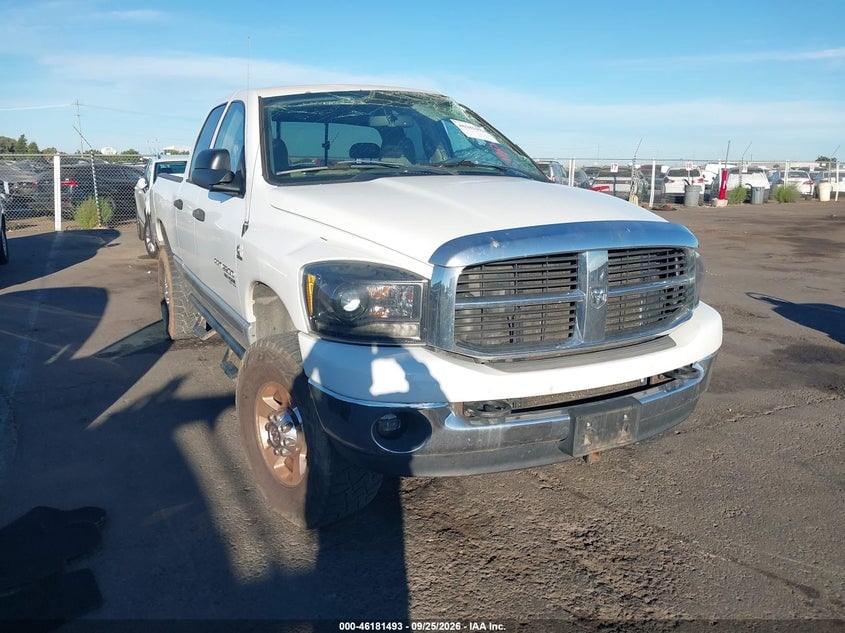 2006 DODGE RAM 2500 SLT/TRX4 OFF ROAD/SPORT/POWER WAGON | 1D7KS28C86J128718 | UPCARS