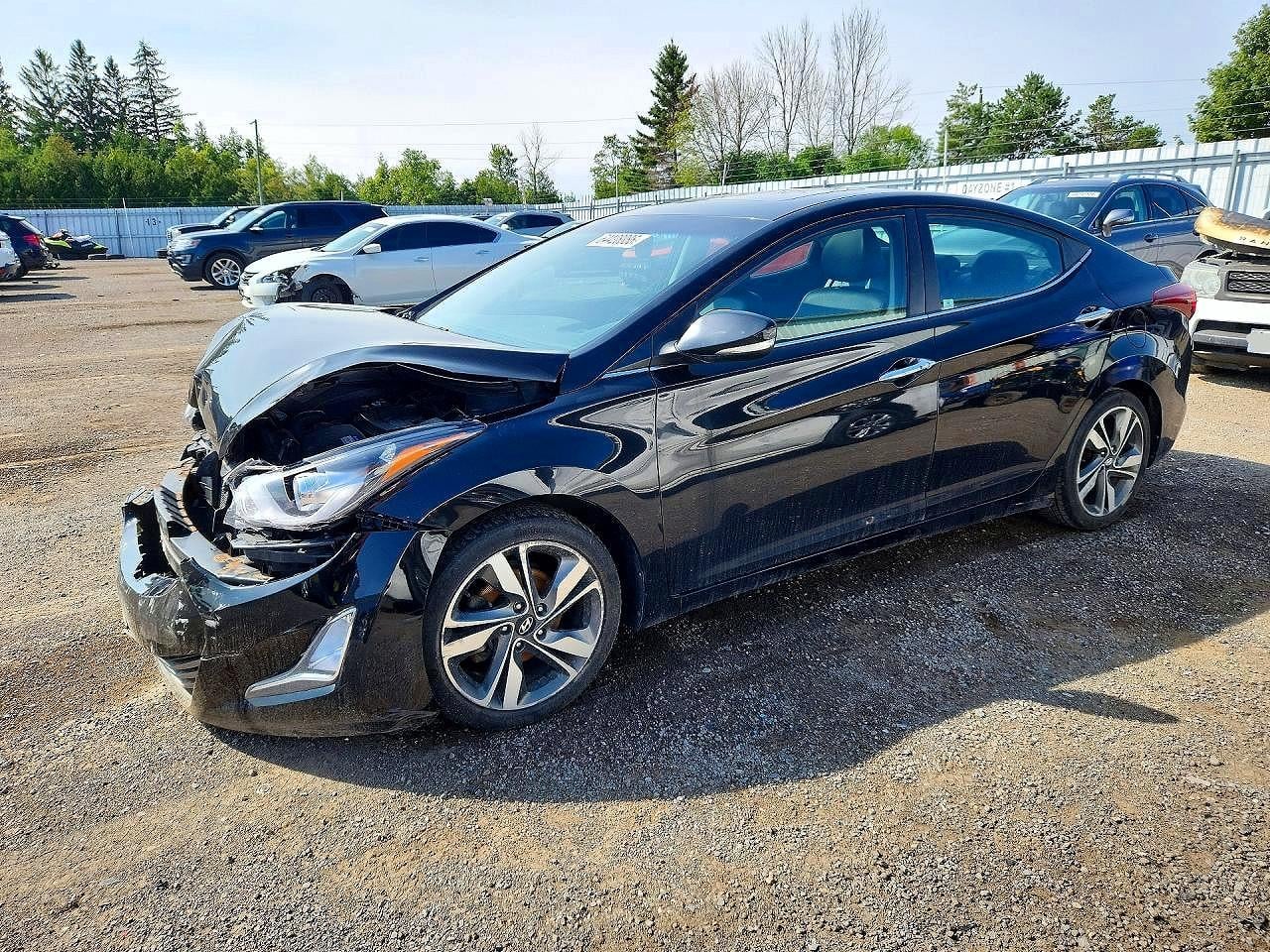 2015 HYUNDAI ELANTRA | KMHDH4AH7FU323397 | UPCARS
