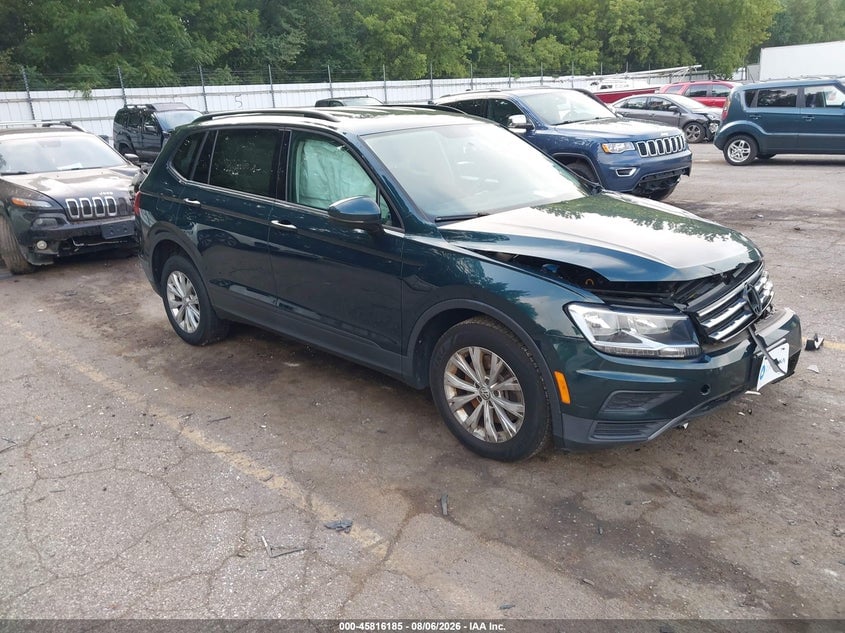 2019 VOLKSWAGEN TIGUAN 2.0T S | 3VV0B7AX2KM065027 | UPCARS