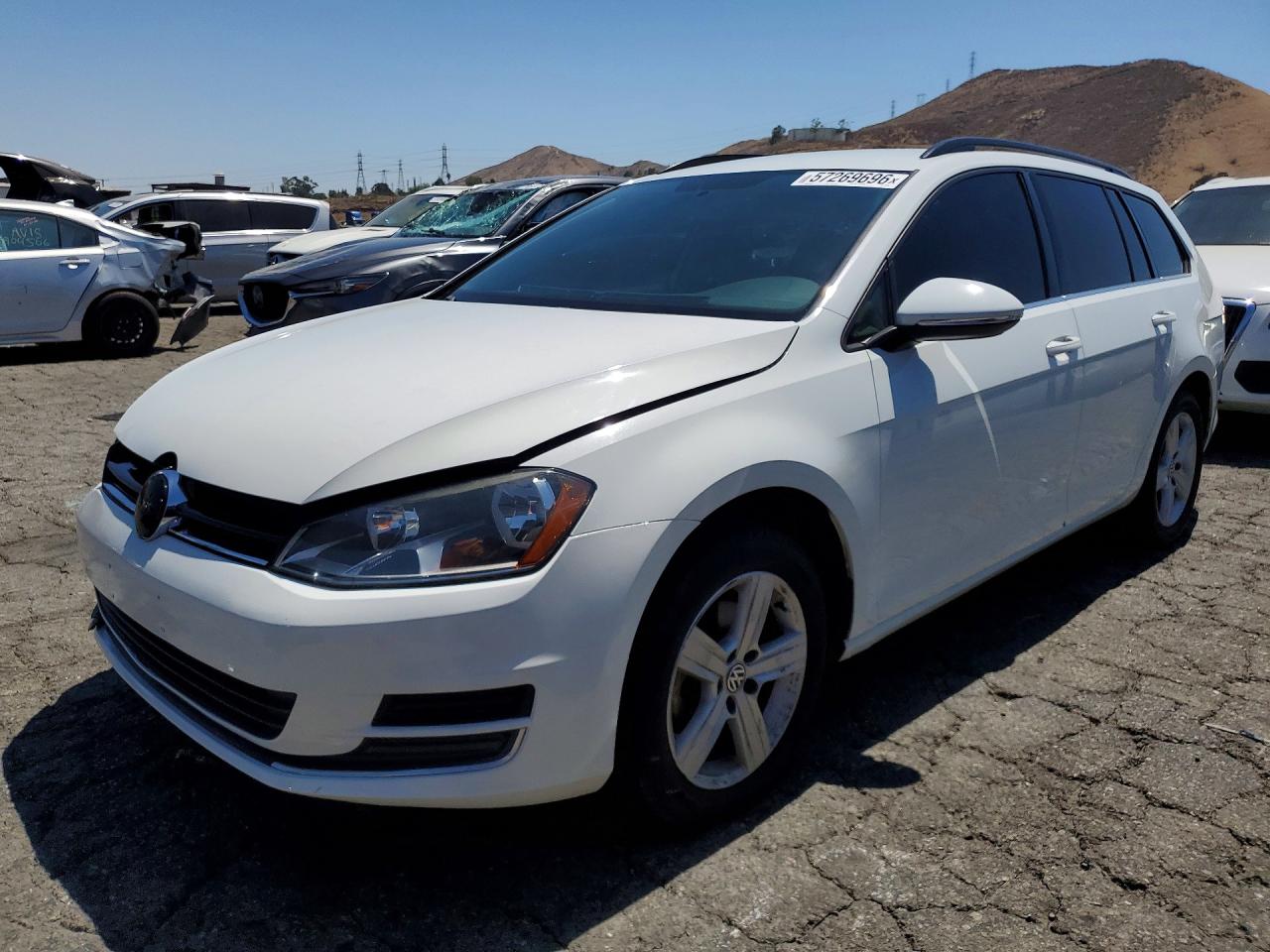 2015 VOLKSWAGEN GOLF TDI S | 3VWCA7AU6FM501899 | UPCARS