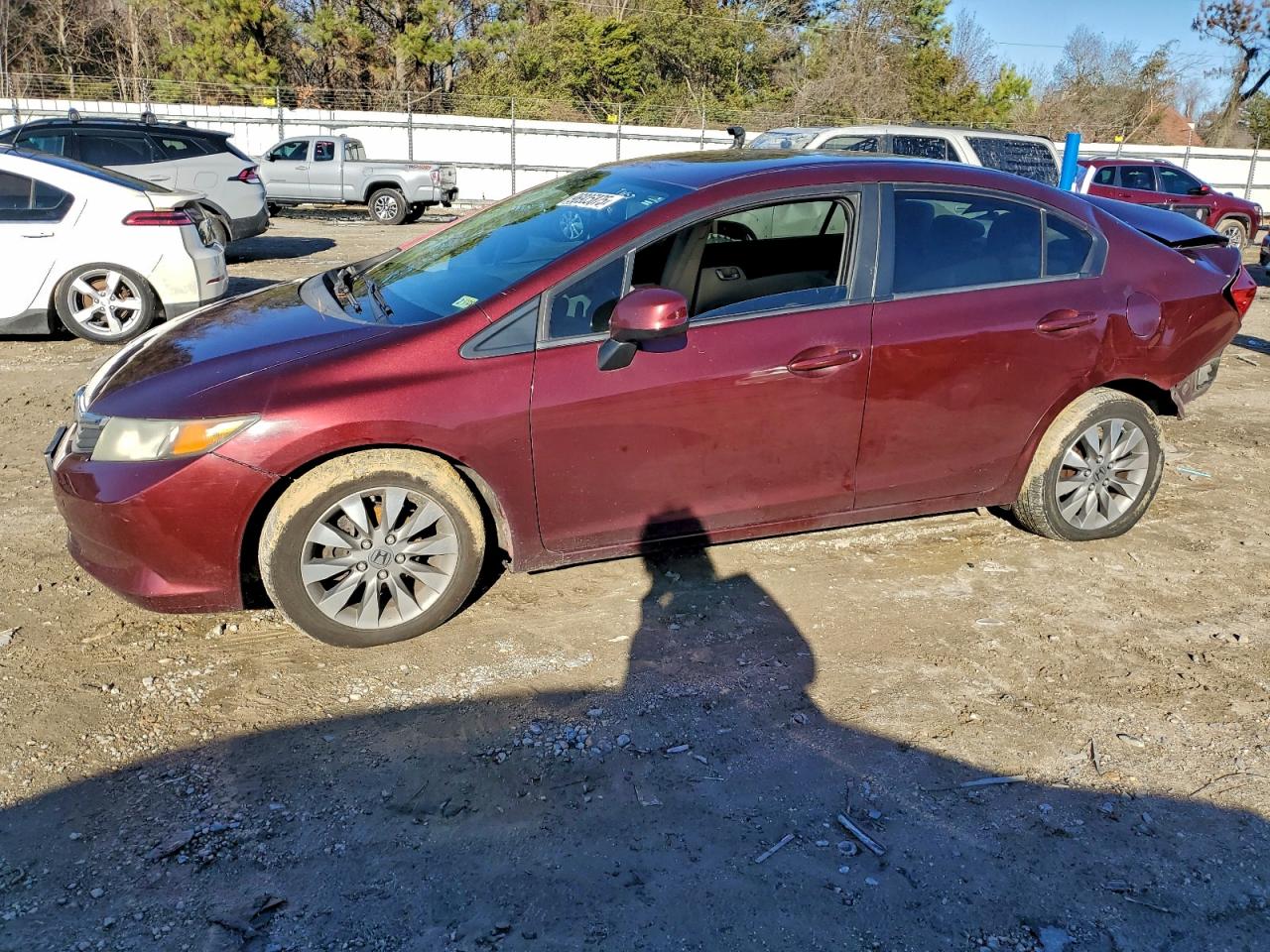 2012 HONDA CIVIC LX | 19XFB2F52CE389562 | UPCARS