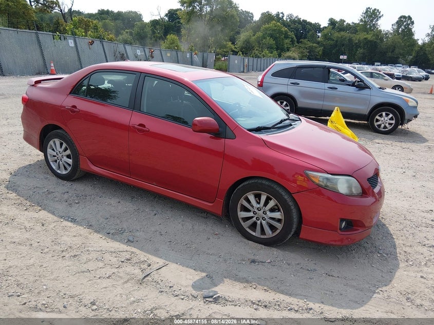 2009 TOYOTA COROLLA S | 2T1BU40E59C132190 | UPCARS