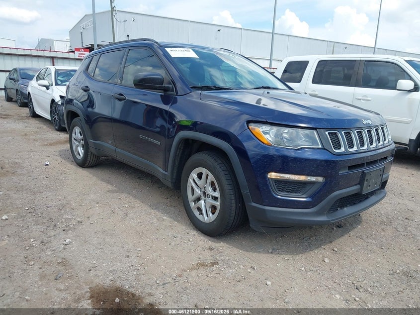 2018 JEEP COMPAS SPORT FWD | 3C4NJCAB7JT105529 | UPCARS
