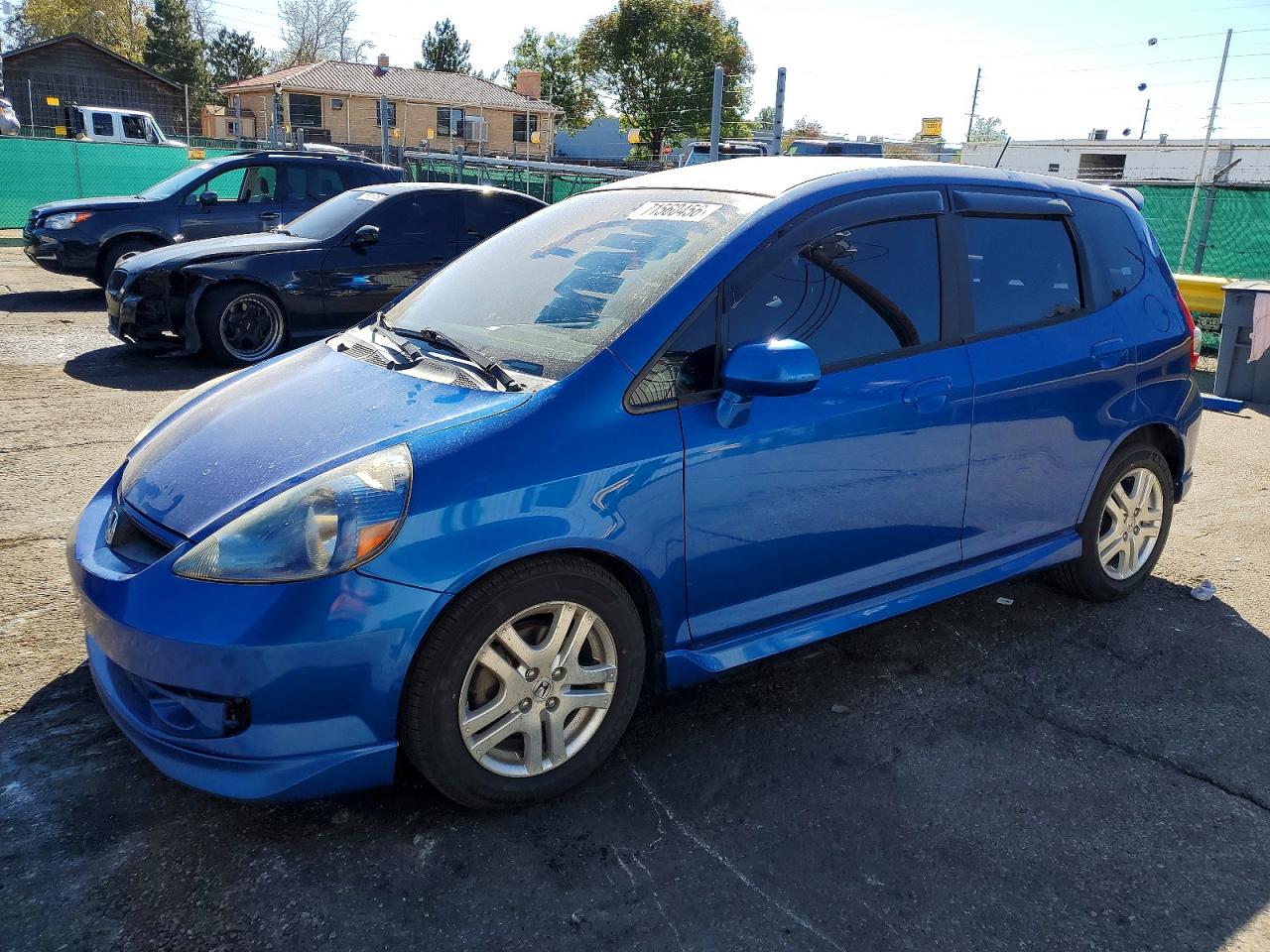 2007 HONDA FIT S | JHMGD38677S022698 | UPCARS