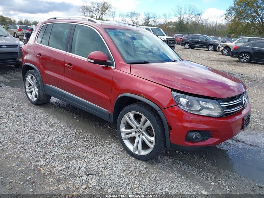 2012 VOLKSWAGEN TIGUAN SEL | WVGBV7AX1CW006157 | UPCARS
