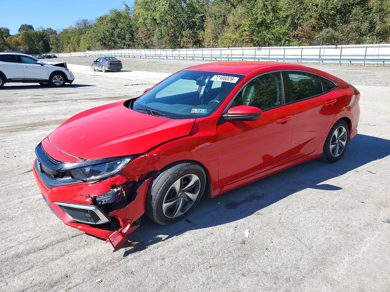 2019 HONDA CIVIC LX | 2HGFC2F60KH567611 | UPCARS