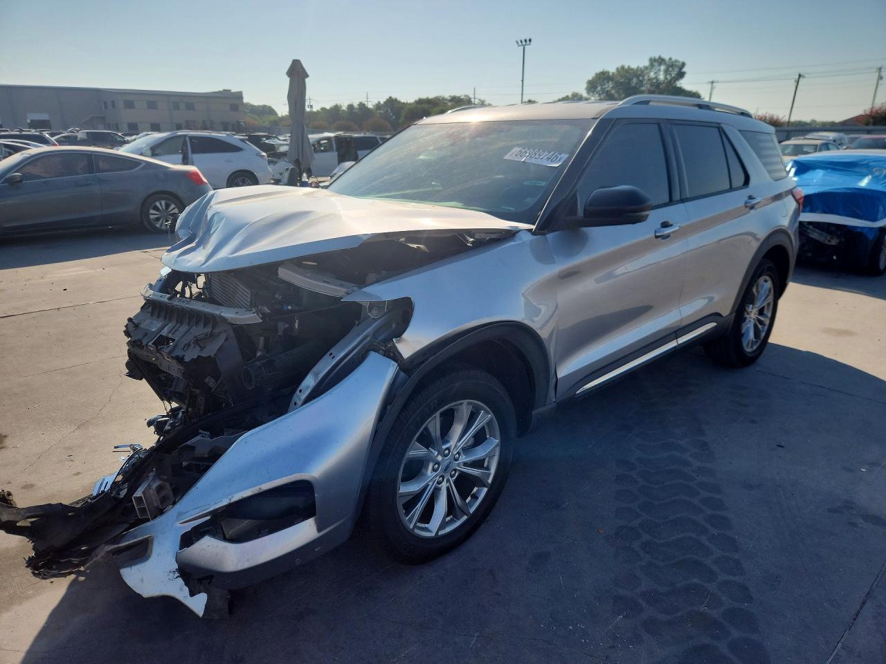 2021 FORD EXPLORER LIMITED | 1FMSK8FH4MGB37384 | UPCARS