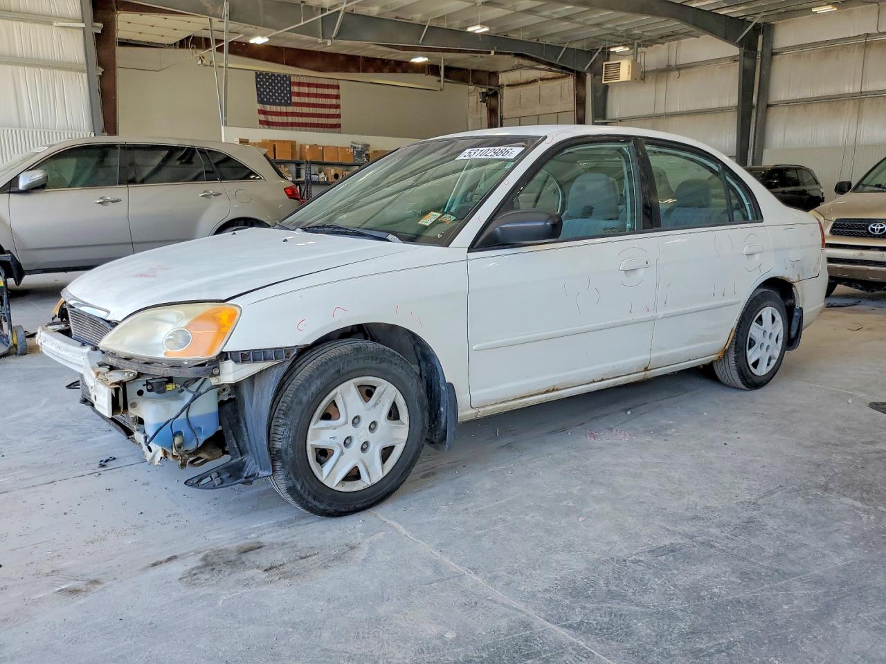 2003 HONDA CIVIC LX | JHMES16593S002961 | UPCARS