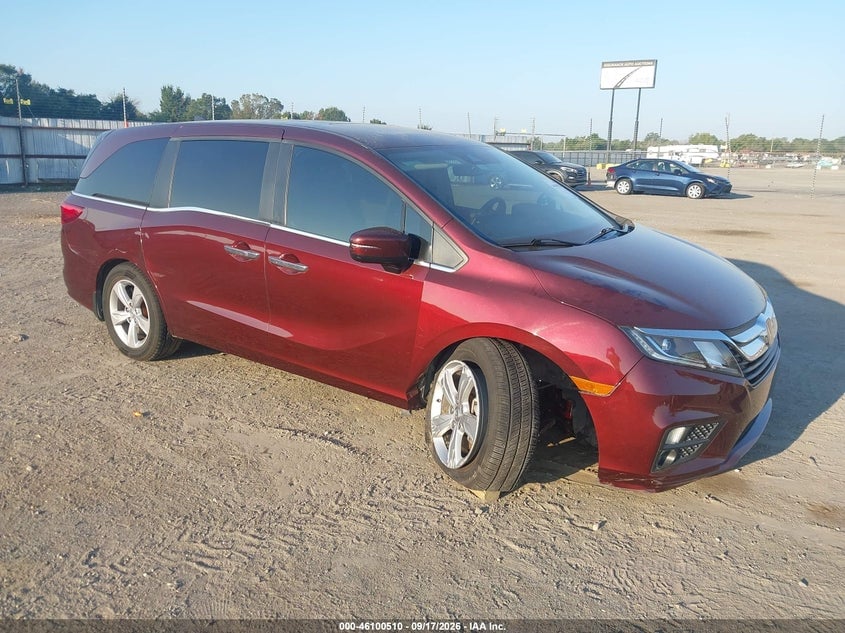 2019 HONDA ODYSSEY EX-L | 5FNRL6H7XKB127233 | UPCARS