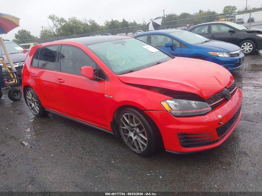 2015 VOLKSWAGEN GOLF GTI 2.0T AUTOBAHN 4-DOOR | 3VW5T7AU9FM033685 | UPCARS