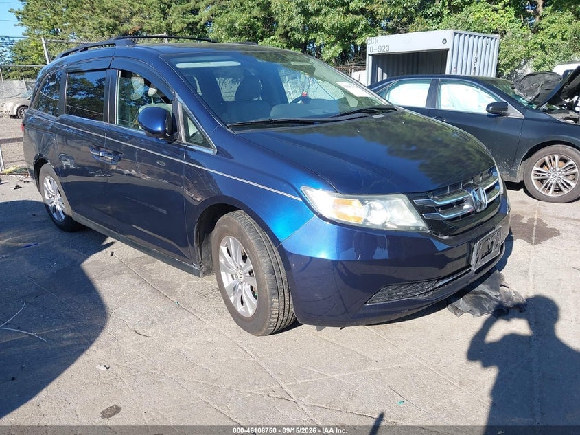 2015 HONDA ODYSSEY EX-L | 5FNRL5H61FB013371 | UPCARS