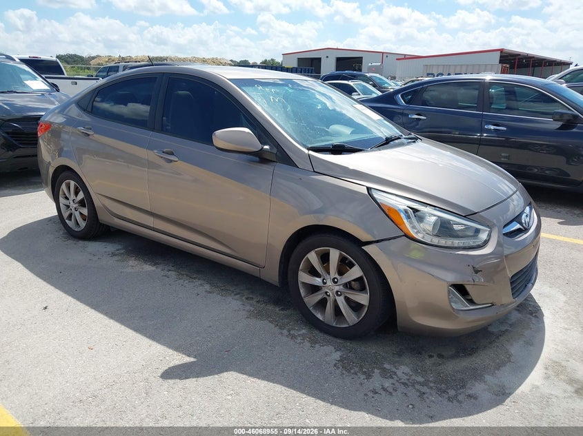 2014 HYUNDAI ACCENT GLS | KMHCU4AE9EU749720 | UPCARS