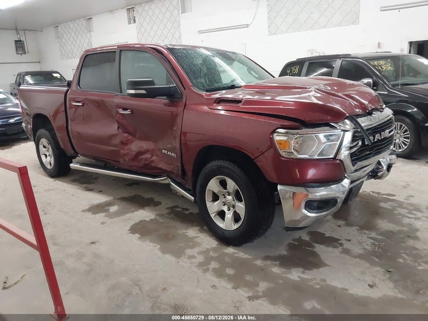 2019 RAM 1500 BIG HORN/LONE STAR  4X4 5'7 BOX | 1C6SRFFT7KN695836 | UPCARS