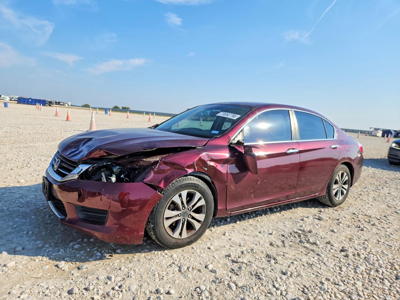 2013 HONDA ACCORD LX | 1HGCR2F39DA243971 | UPCARS