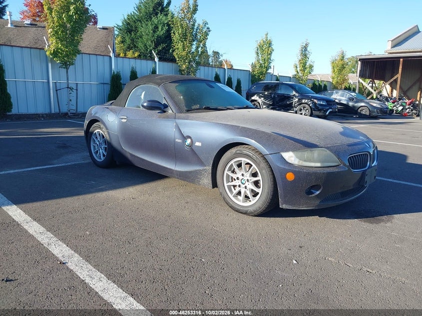 2005 BMW Z4 2.5I | 4USBT33575LS56239 | UPCARS