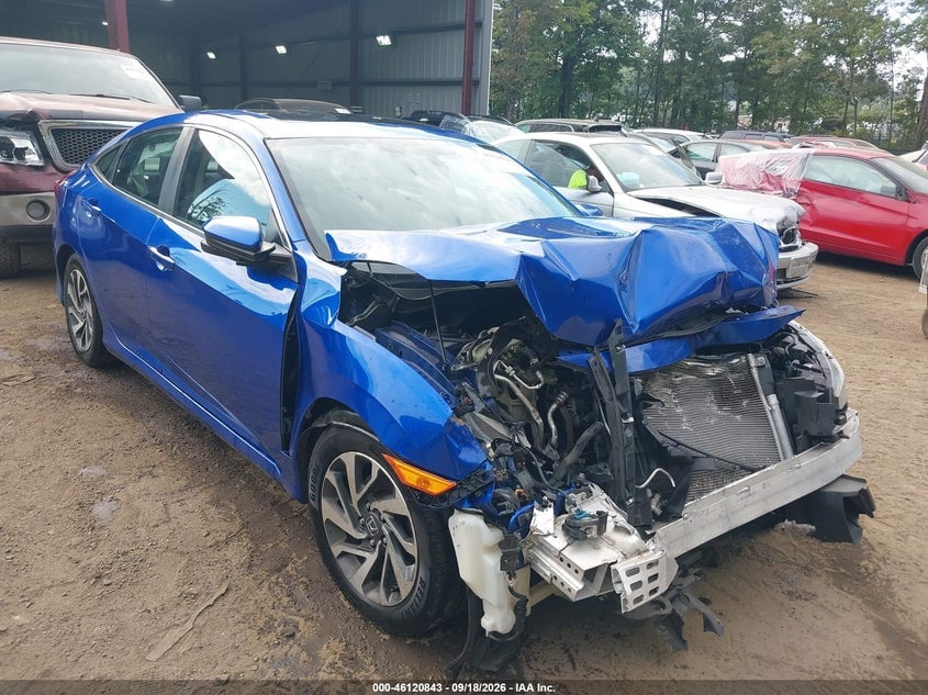 2017 HONDA CIVIC EX | 2HGFC2F72HH506469 | UPCARS