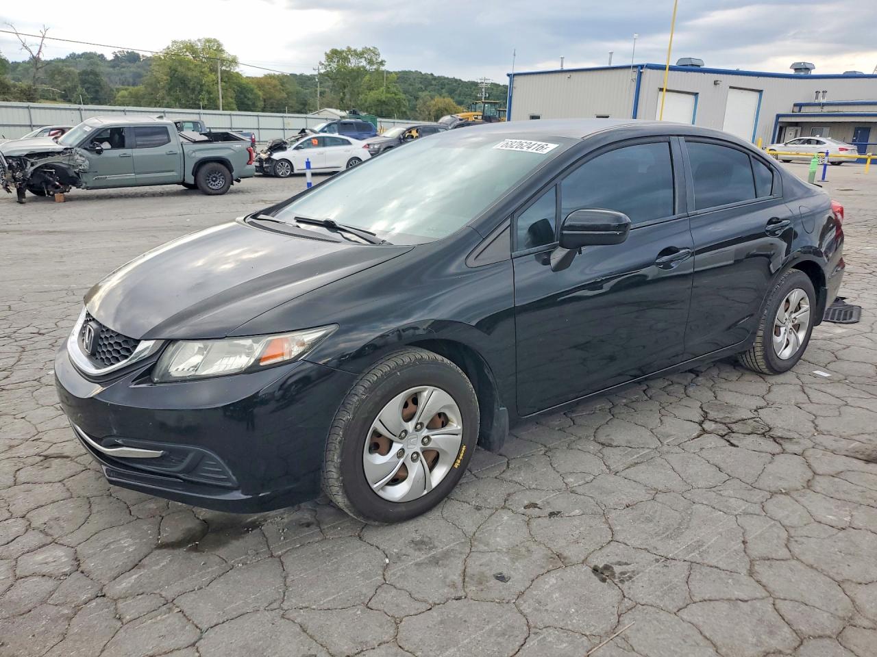 2014 HONDA CIVIC LX | 19XFB2F55EE038454 | UPCARS