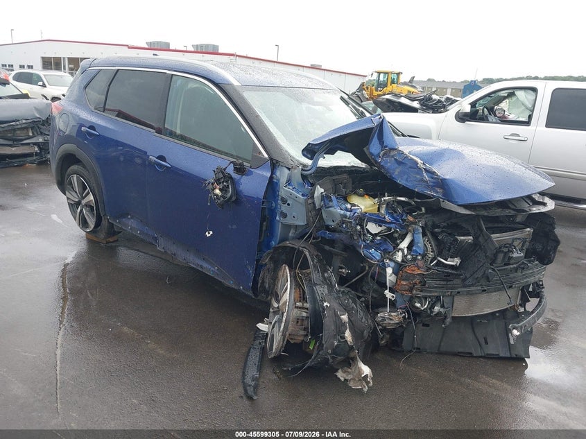 2021 NISSAN ROGUE SL INTELLIGENT AWD | JN8AT3CBXMW221302 | UPCARS