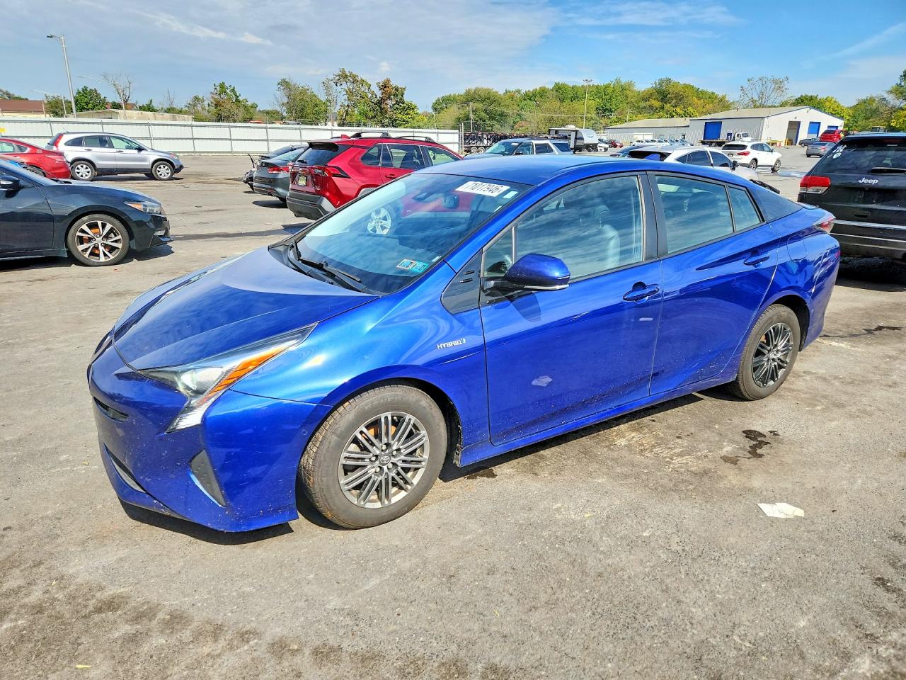2017 TOYOTA PRIUS FOUR | JTDKARFU6H3053896 | UPCARS