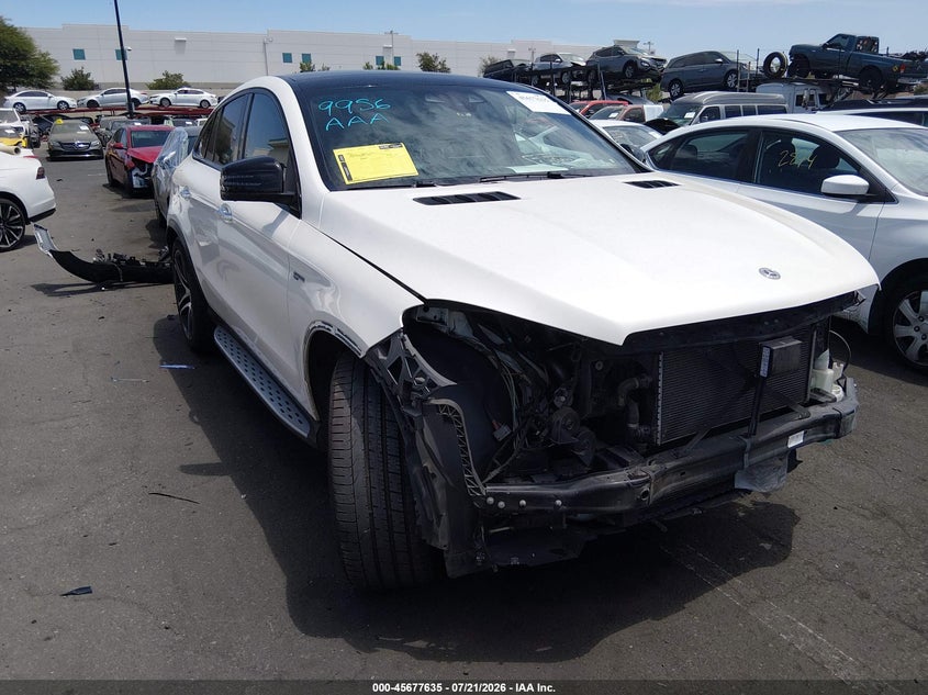 2019 MERCEDES-BENZ AMG GLE 43 COUPE 4MATIC | 4JGED6EB3KA137367 | UPCARS