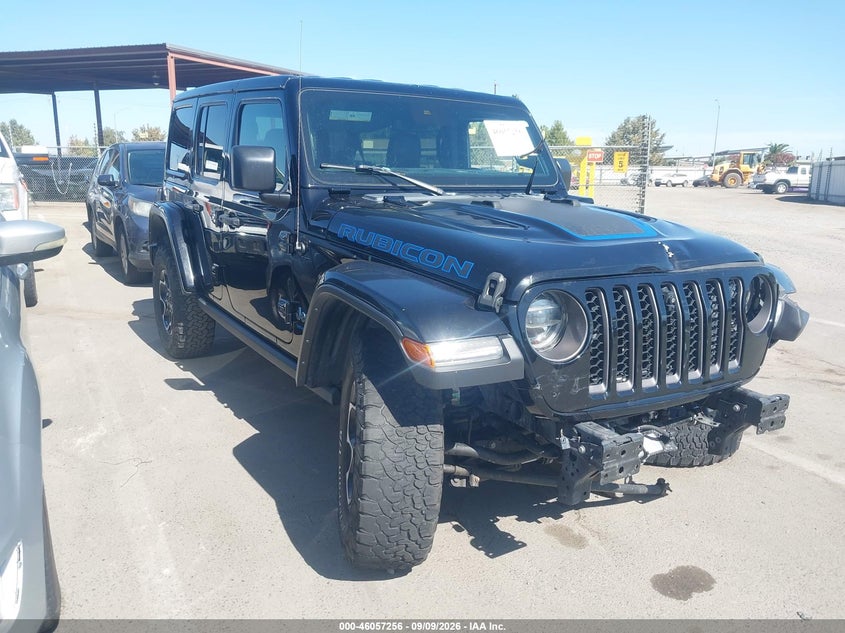 2021 JEEP WRANGLER 4XE UNLIMITED RUBICON 4X4 | 1C4JJXR66MW674836 | UPCARS