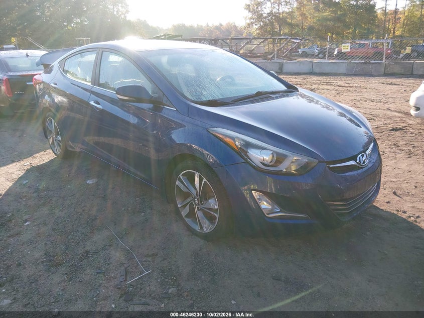 2015 HYUNDAI ELANTRA LIMITED | 5NPDH4AE2FH640282 | UPCARS
