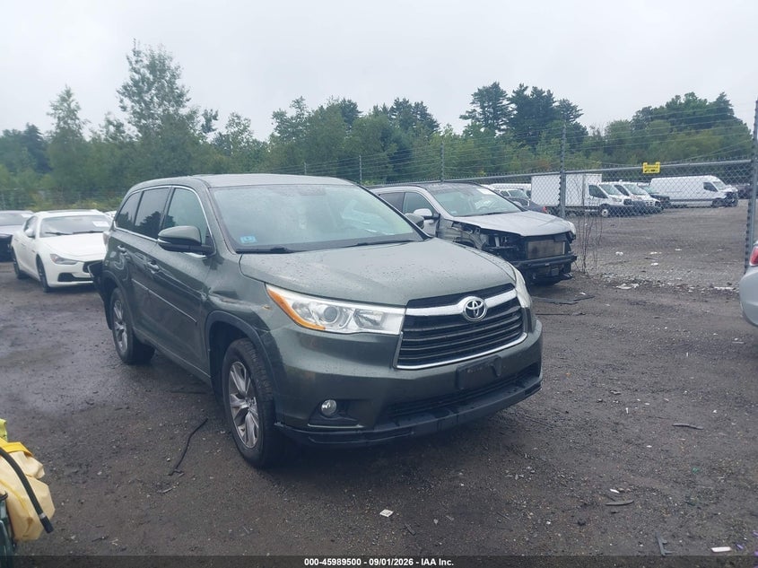 2014 TOYOTA HIGHLANDER LE PLUS V6 | 5TDBKRFHXES043558 | UPCARS