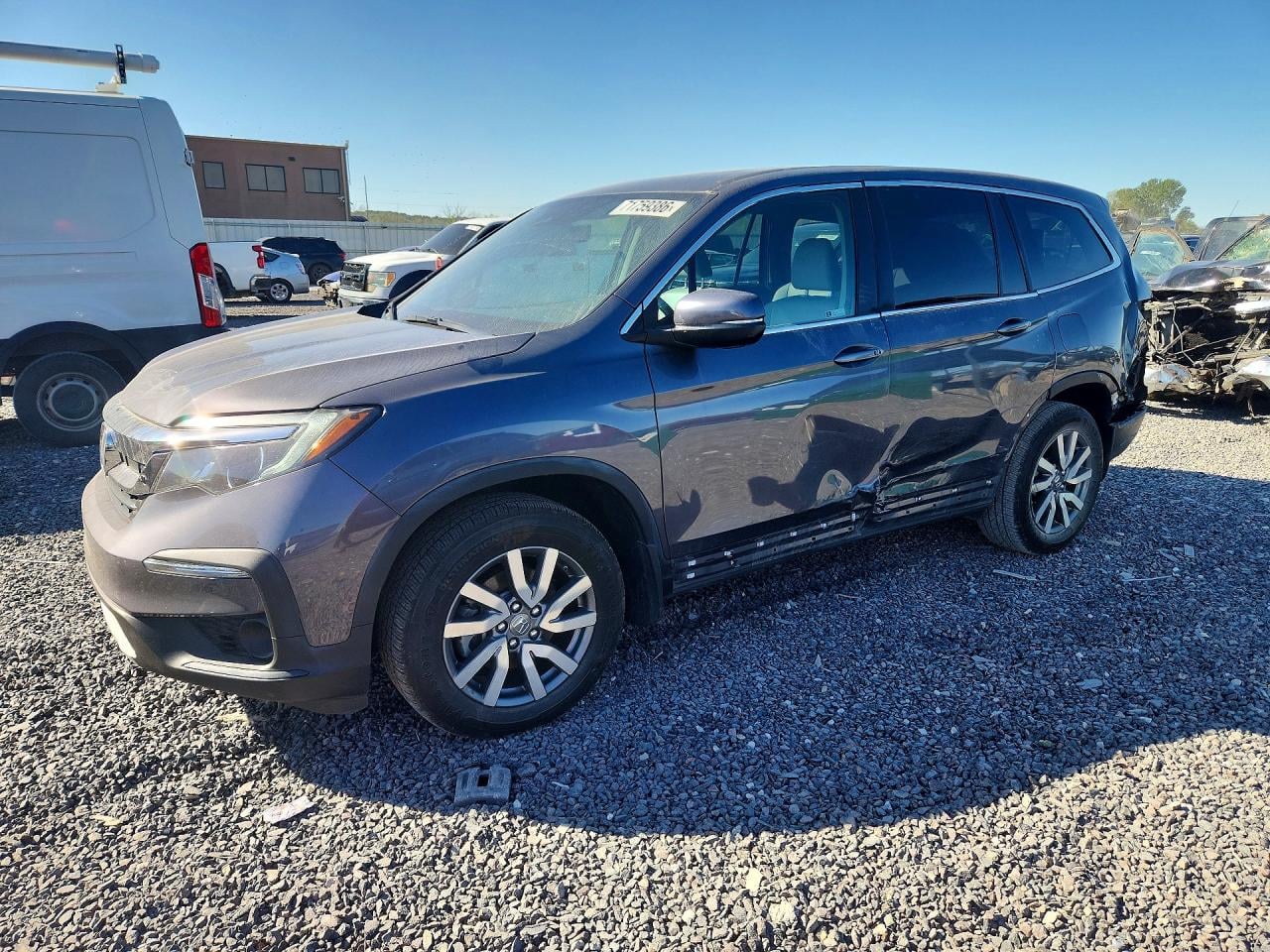 2020 HONDA PILOT EXL | 5FNYF6H59LB048901 | UPCARS