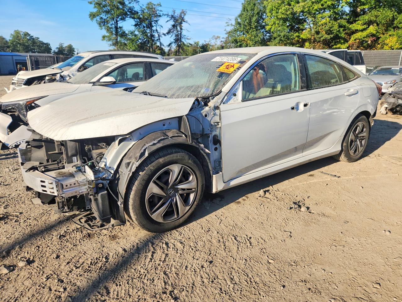 2019 HONDA CIVIC LX | 19XFC2F69KE030570 | UPCARS