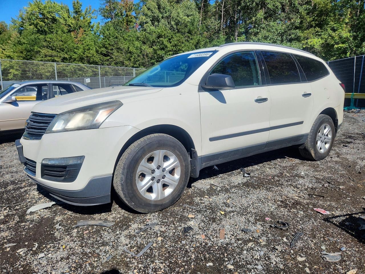 2013 CHEVROLET TRAVERSE LS | 1GNKRFKDXDJ242531 | UPCARS