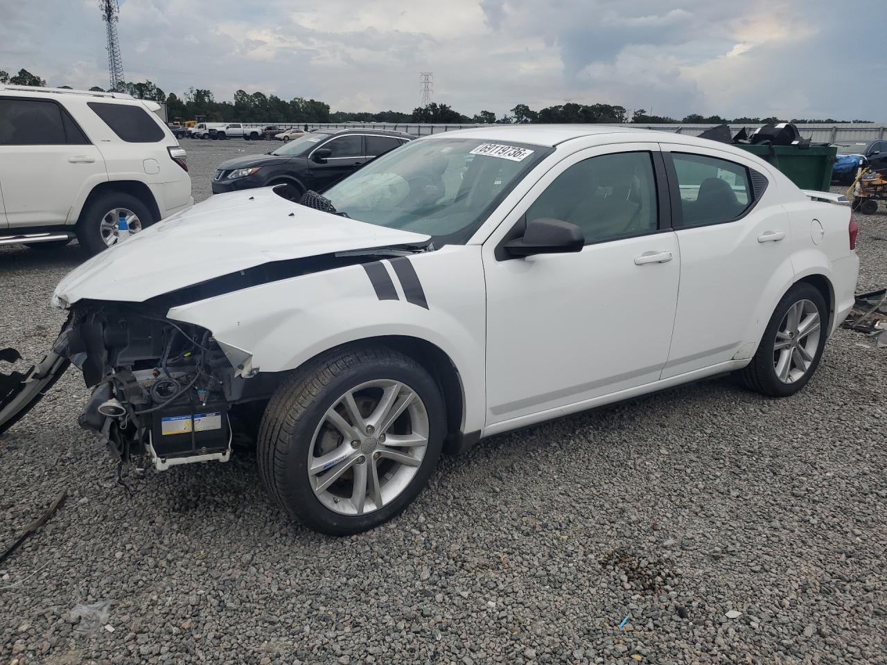 2014 DODGE AVENGER SE | 1C3CDZAG7EN166693 | UPCARS