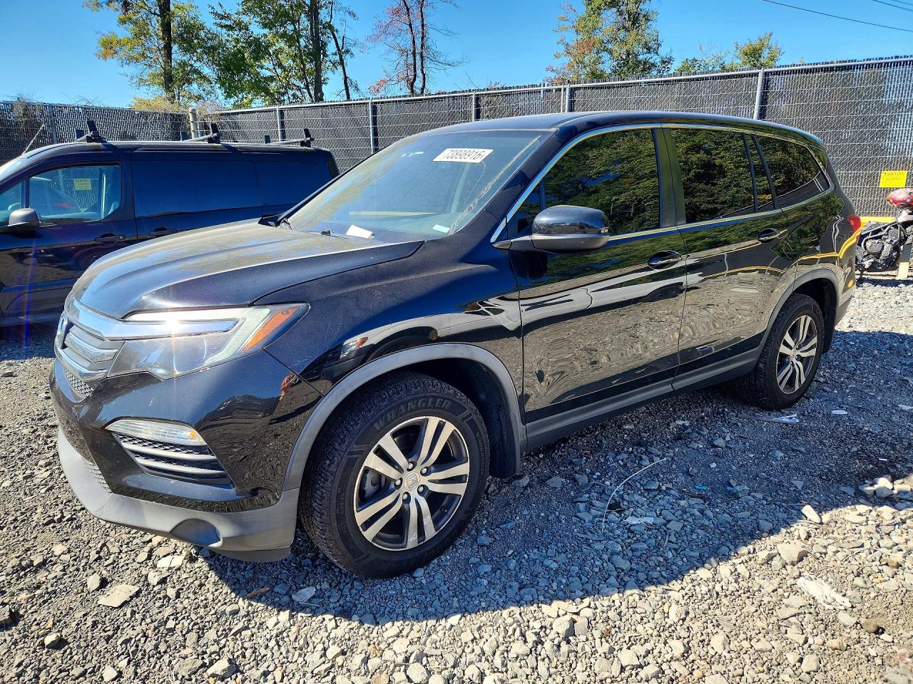 2017 HONDA PILOT EXL | 5FNYF6H57HB004838 | UPCARS
