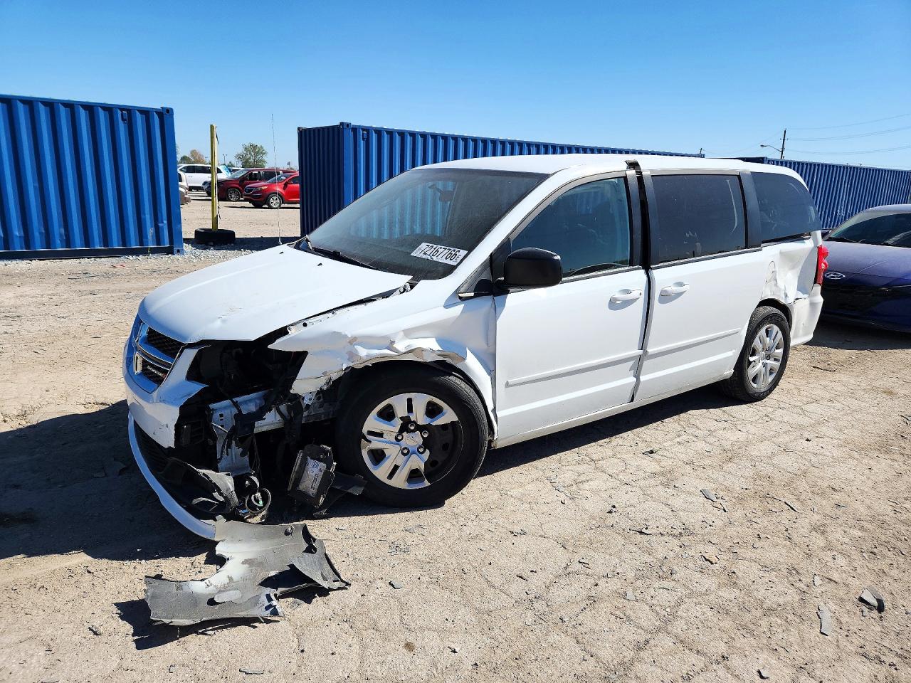 2017 DODGE CARAVAN SE | 2C4RDGBG3HR694781 | UPCARS